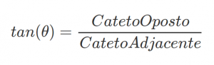 fórmula tangente