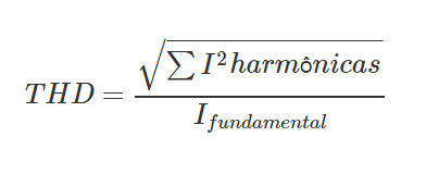 taxa de distorção harmônica