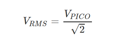 formula tensão eficaz 2